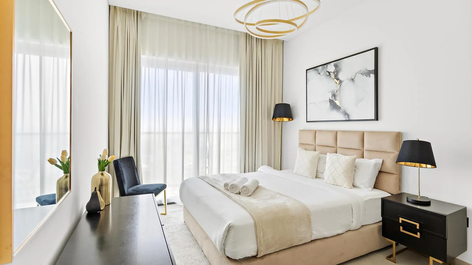 Brand New 1 Bedroom + Office - Perfect For Work Dubaj Apartament